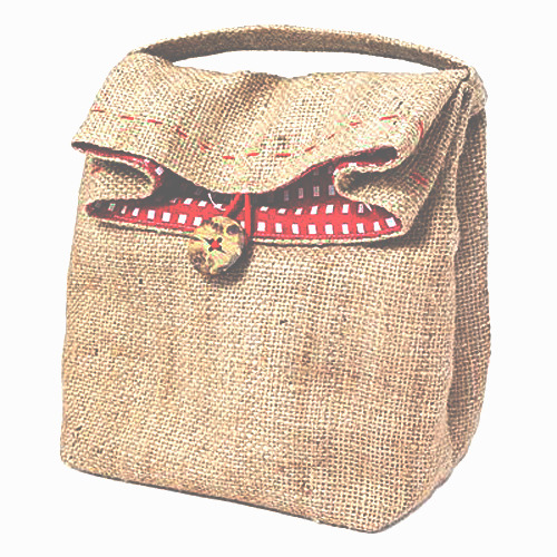 Tectonics Jute Lunch Bag