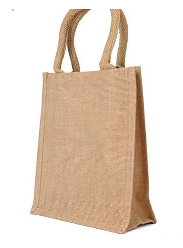 Open Plain Jute Burlap Natural Bag, Size: 30 X 45 Cm, Capacity: 5 Kg