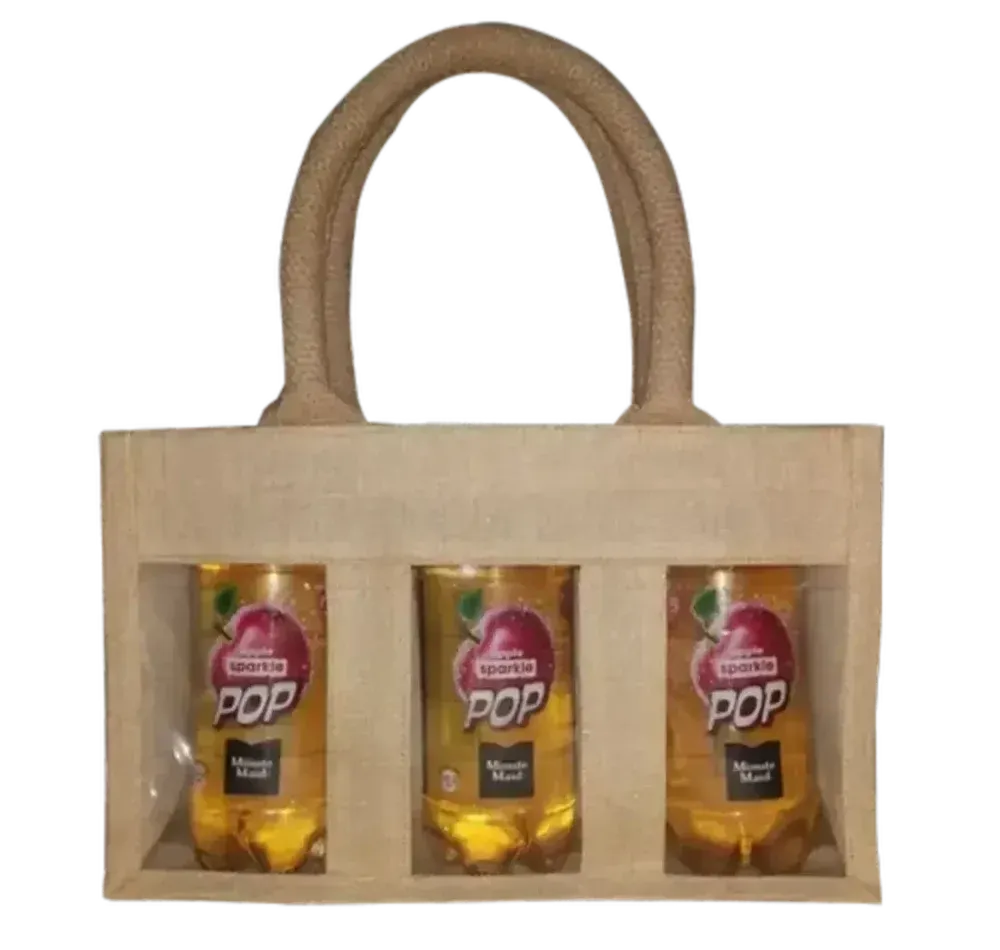 Handled Short Cotton Padded Jute Jam Bag, Capacity (Kilogram): 5 Kilogram, Size(centimetre): 25 X 14 X 10 cm