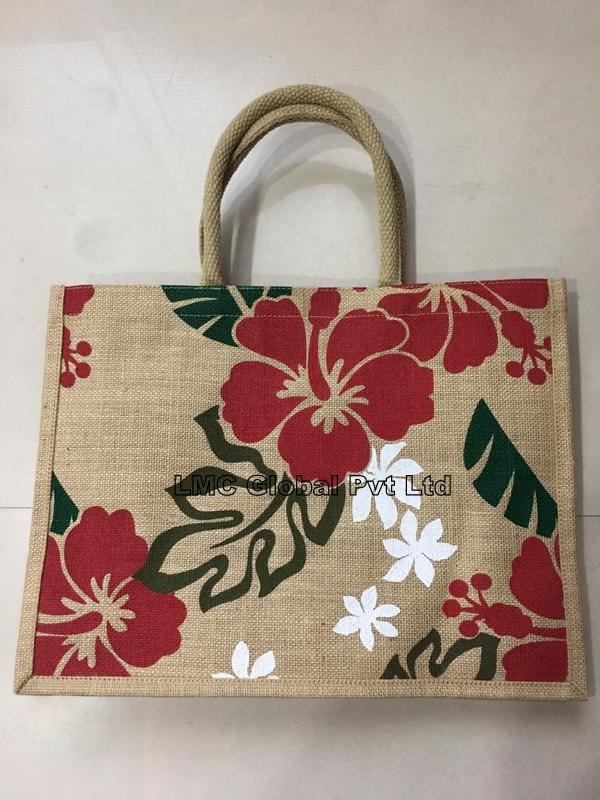 Jute Shopping Bag, Capacity: 10kg