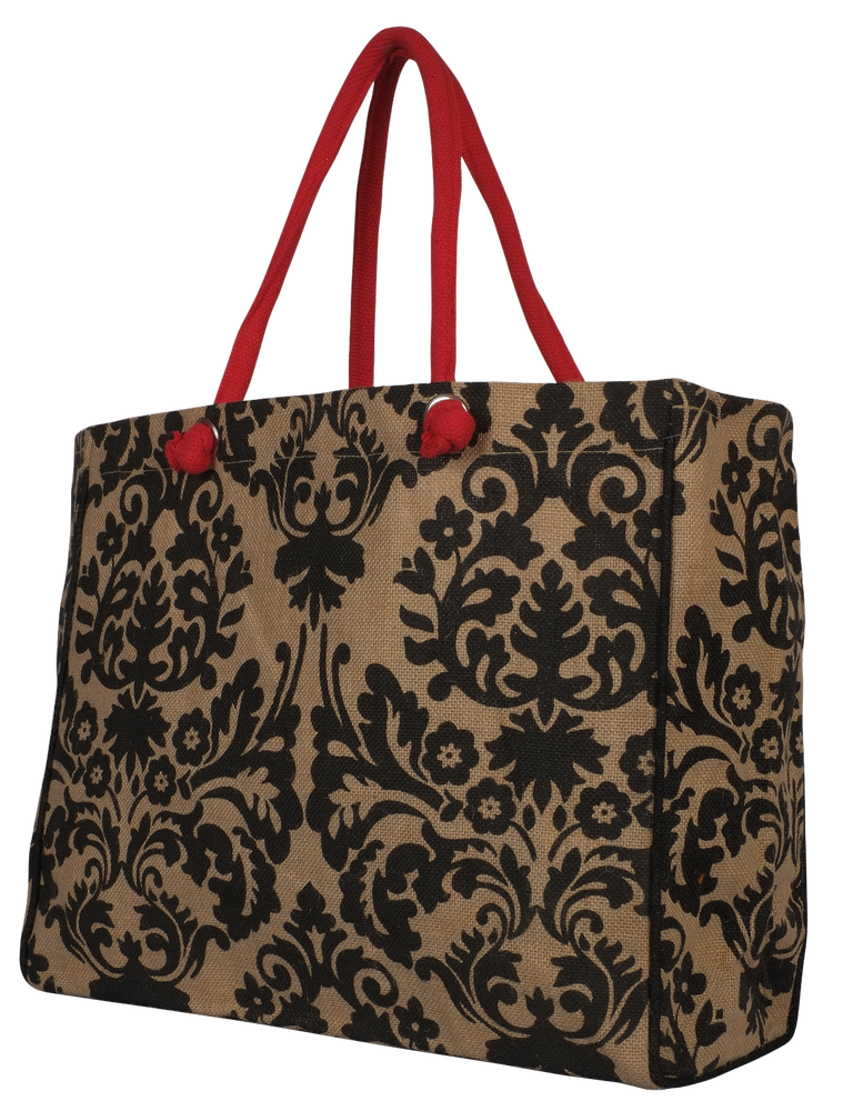 Rope Handle Jute Shopping Bag