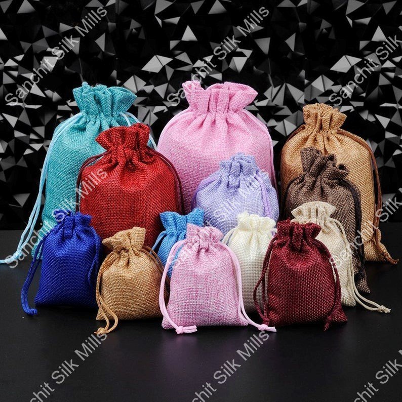 Customized Jute Pouches