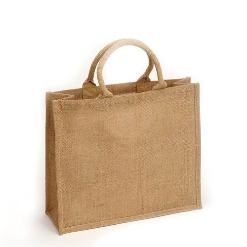 Wheatish Jute Carry Bag, Capacity: 5-10 Kg