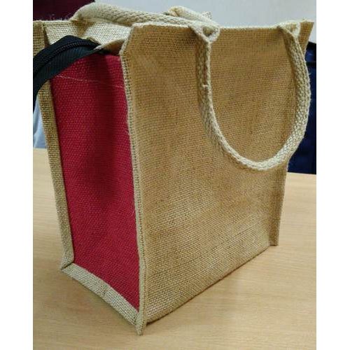 Plain Jute Lunch Bag