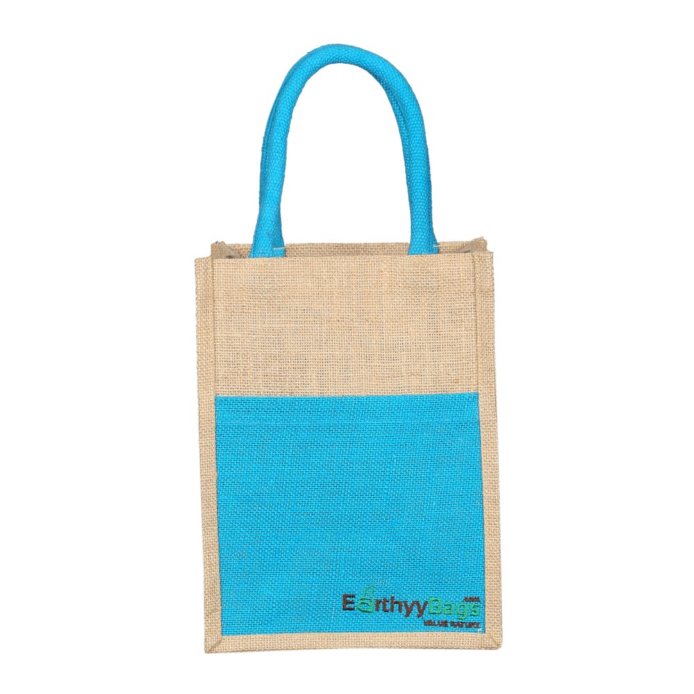 Custom Earthyybags Jute Lunch Bag