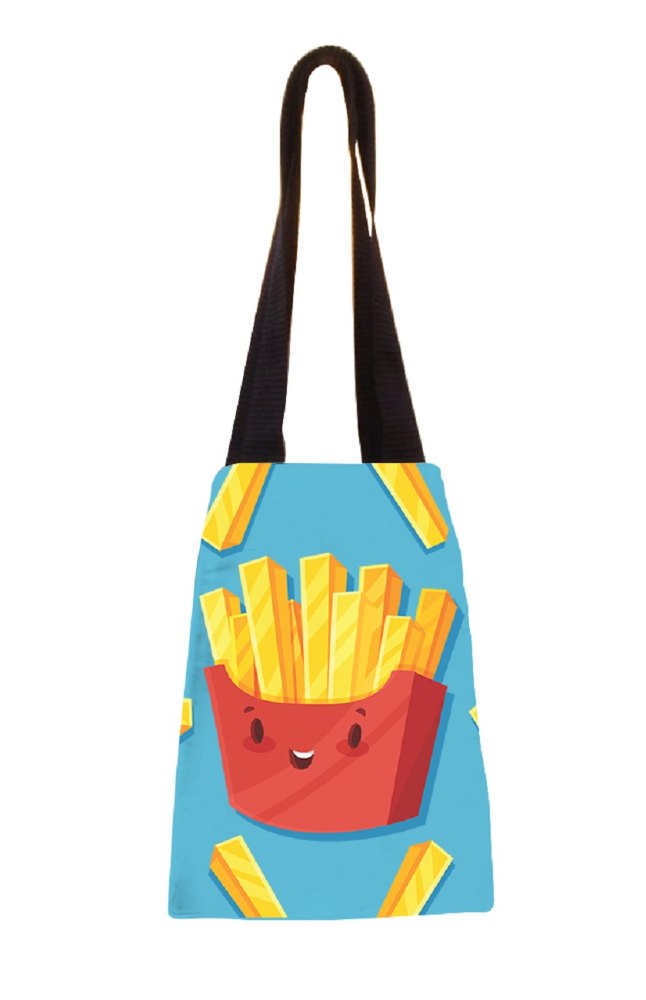 Multicolor Astara printed lunch bag