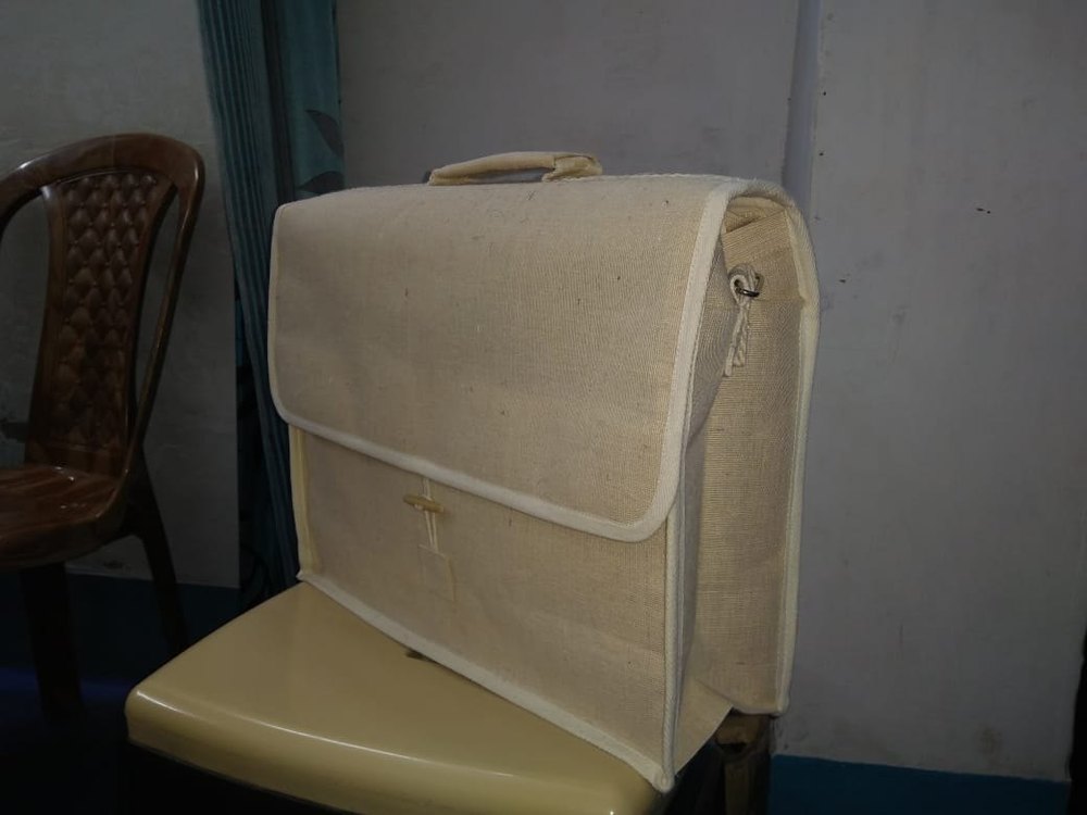 Natural juco Jute Conference Bag, For Promotion, Size: 14*16*5
