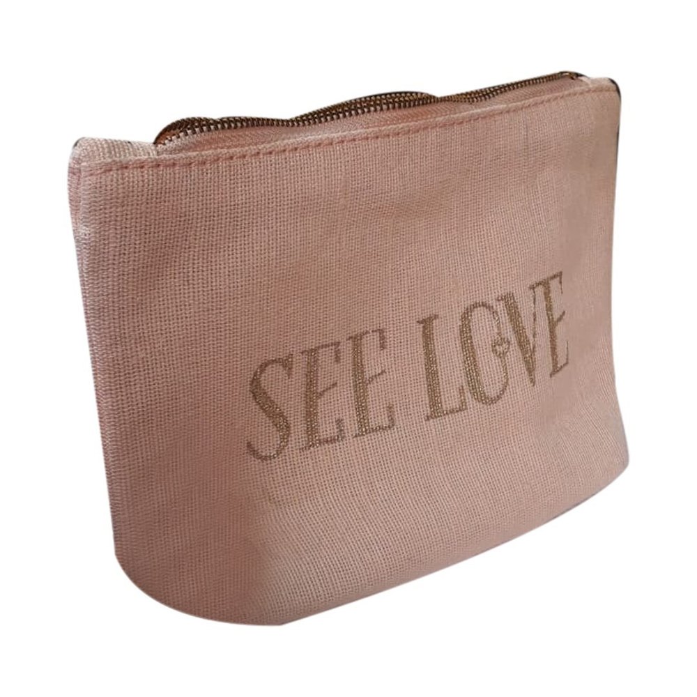 Hand Pouch Light Brown Women Jute Purse, Size/Dimension: 8x9 Inch