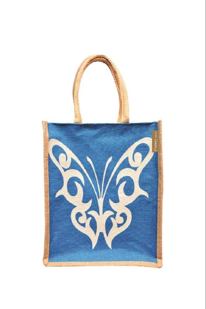 assorted Printed Jute Fashion Bags, Capacity: 6 kg, Size/Dimension: 12x14x4 Inch