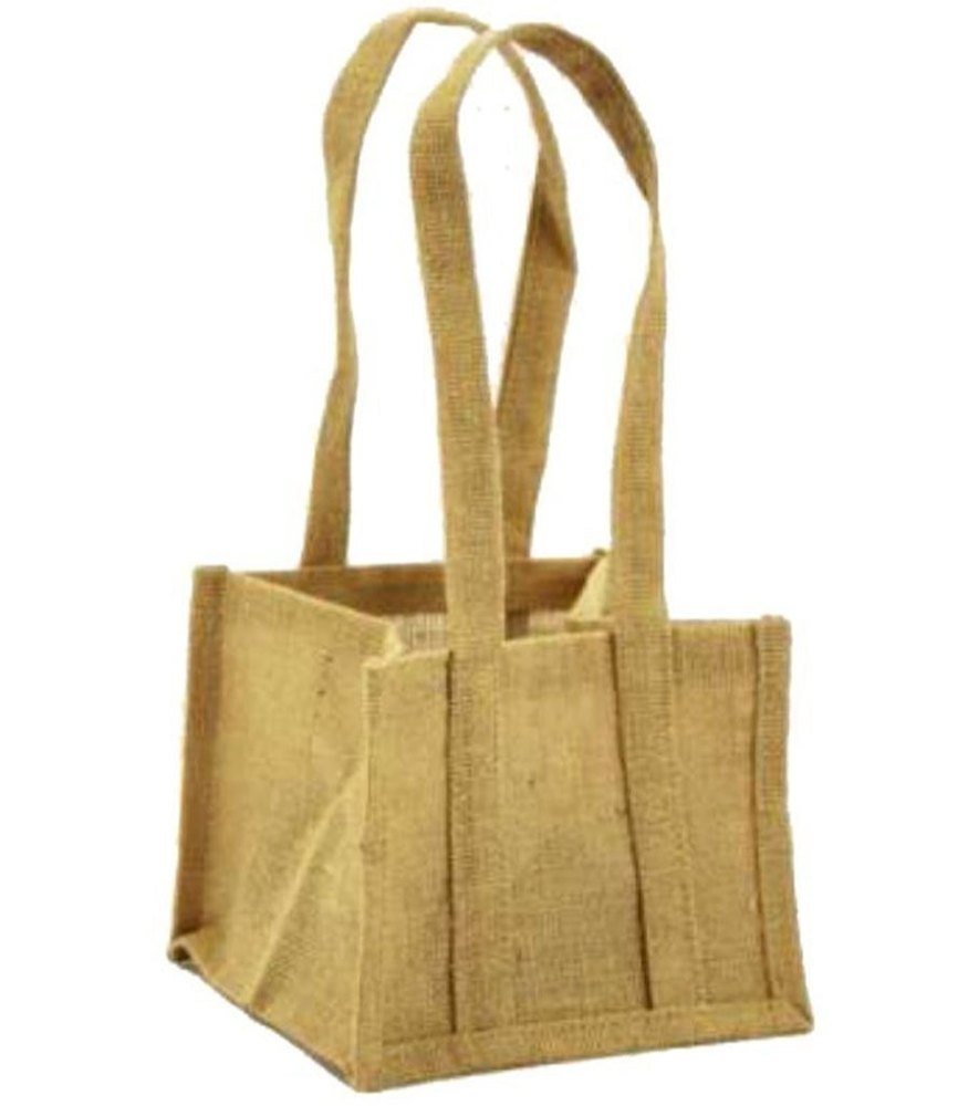 Plain Laminated Jute Promotional Bag