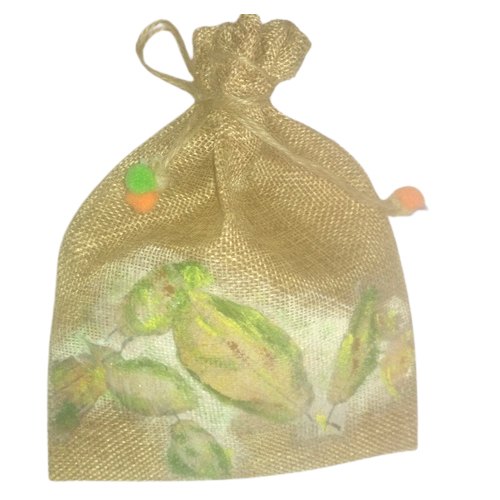 Potli Gift Designer Laminated Jute Bag