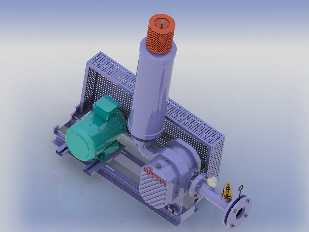 3 Phase High Pressure Regeneration Roots Air Blower