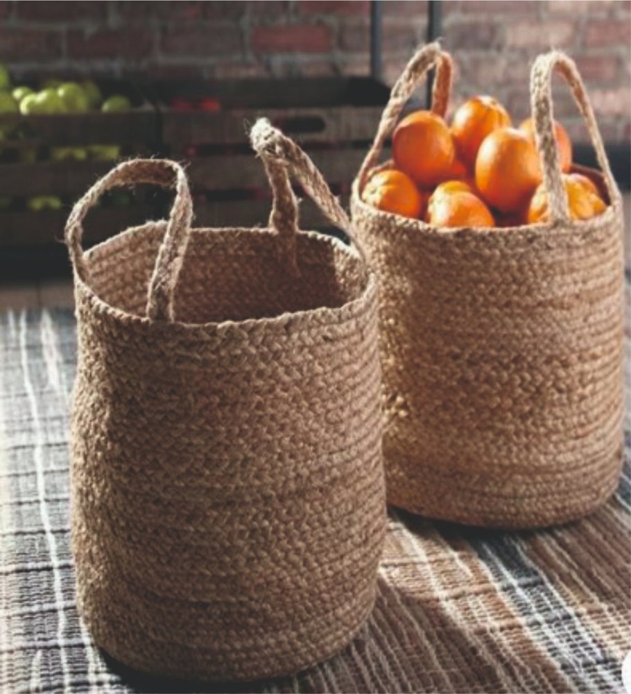 Handmade Grocery Jute Bag, Capacity: 5kg