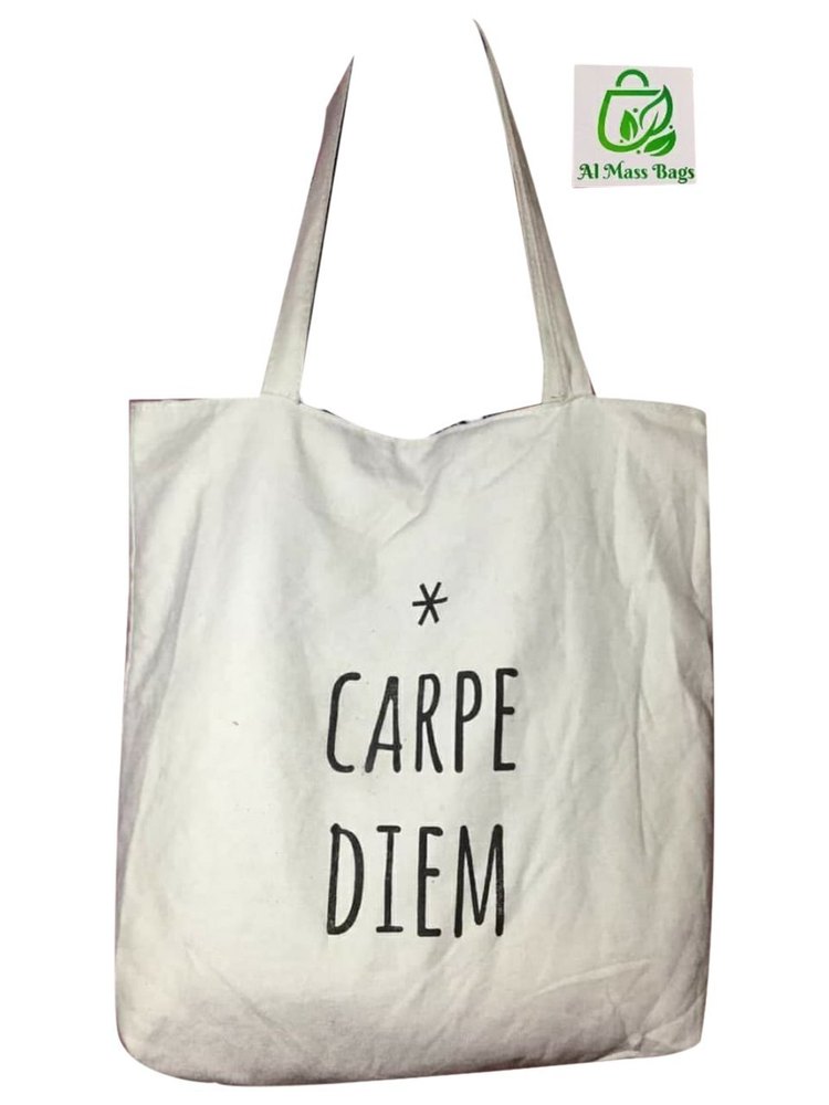 Rexine Printed Jute Grocery Bag