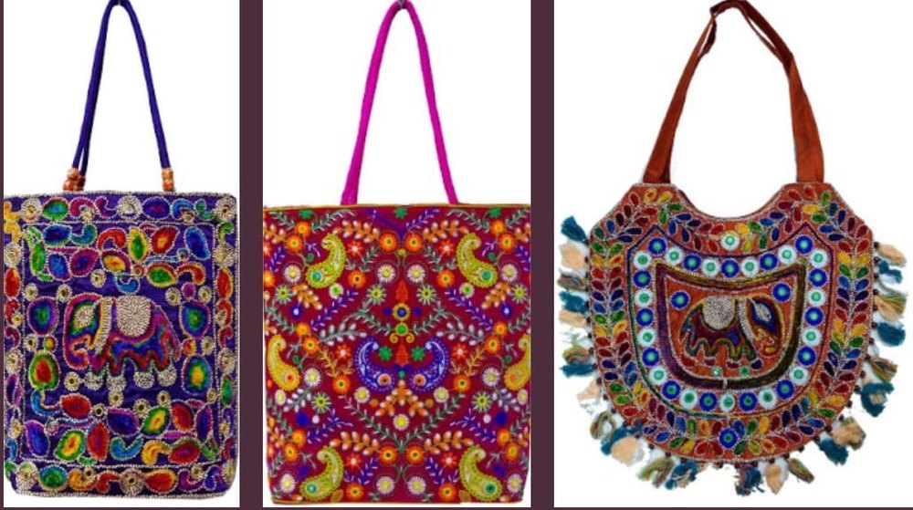 Embroidered Multicolor NEW EMBROIDERY BAGS