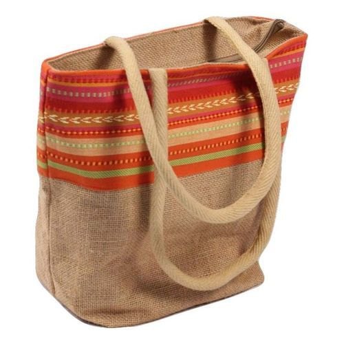 Flymax Ladies Office Jute Shoulder Bags, Capacity: 5 Kg