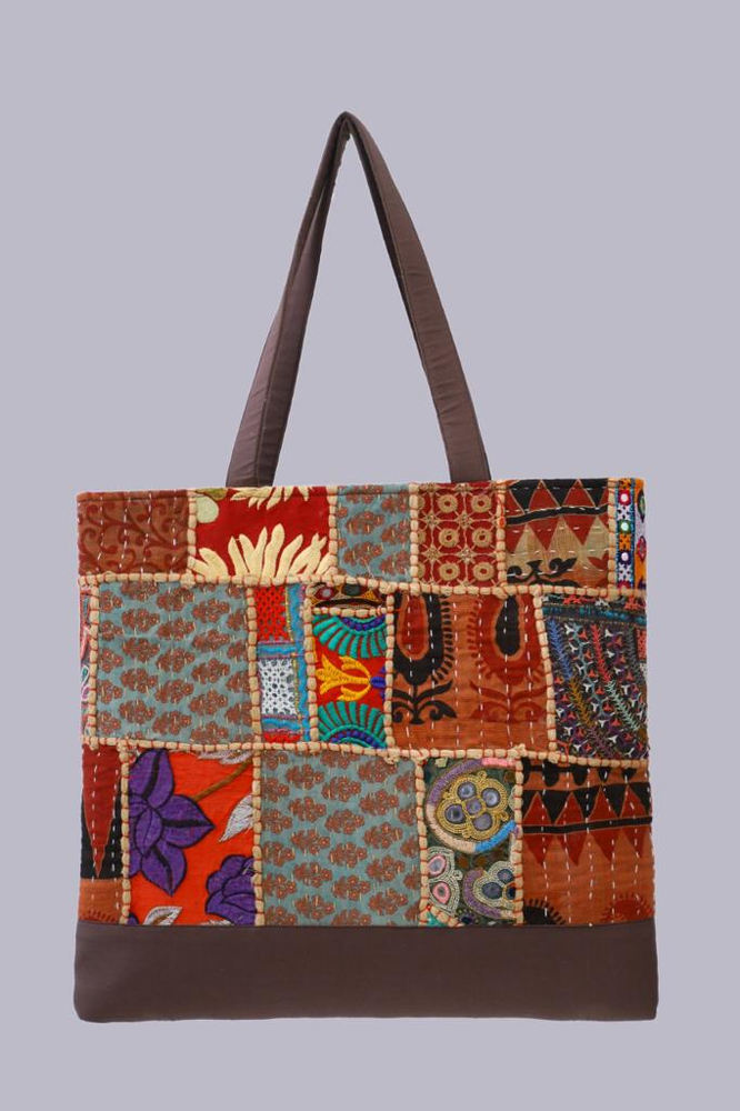 Multicolor Jute Waterproof Ladies Hand Bag