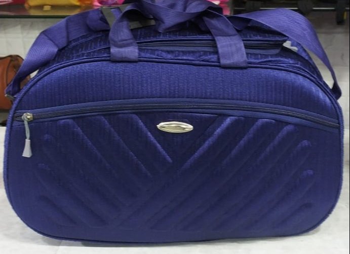 Plain Polyester Travel Duffle Bag