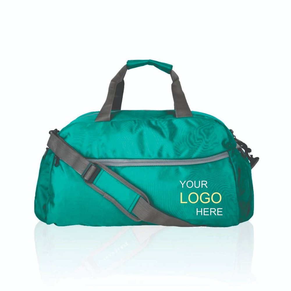 Green Lime Nylon Duffle Bag for Travel