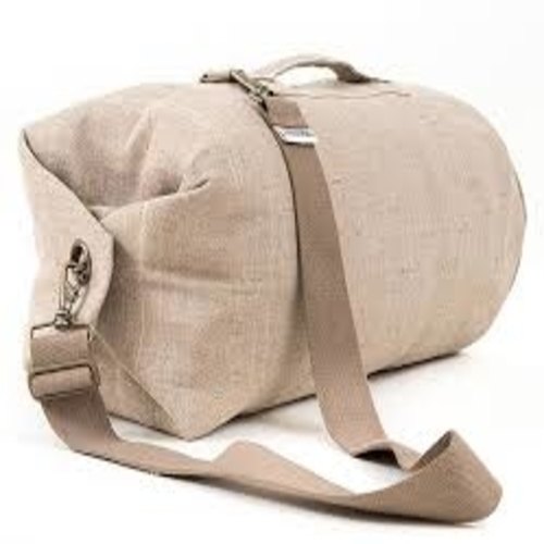 Brown Jute Duffel Bags