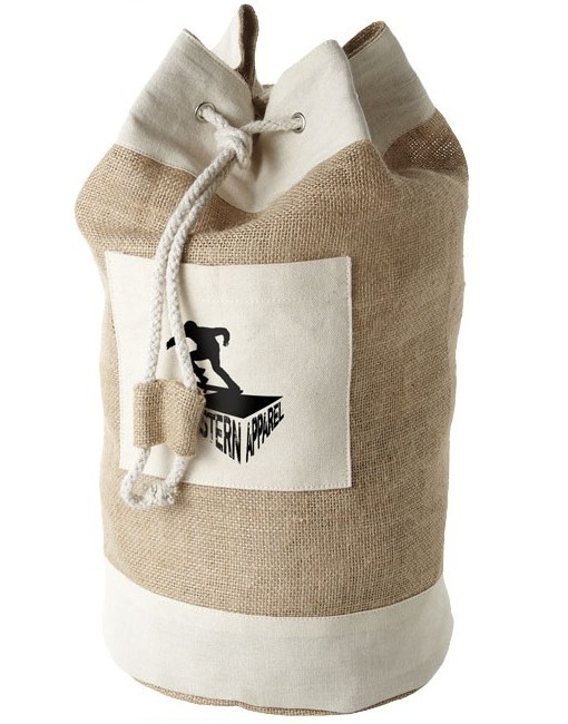 Jute Duffle Bag