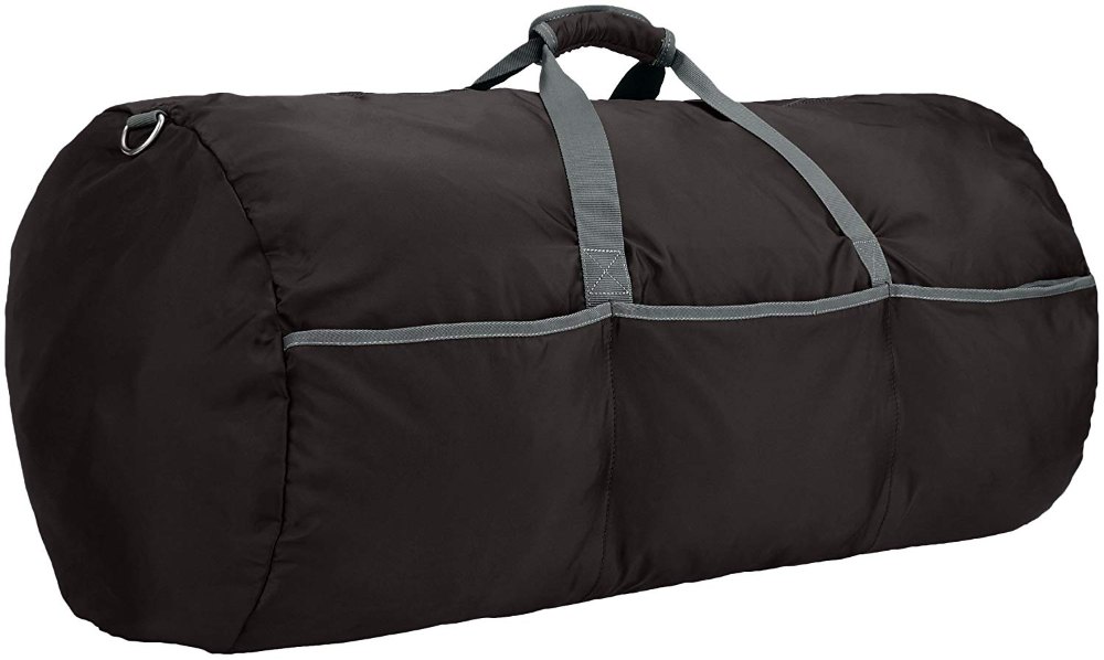 Black Farmer Duffle Bag for Travel