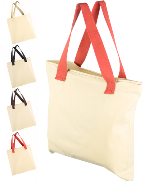 Fabric Handle Handled Cotton Bags, Capacity: 5-10 kg, Size/Dimension: Standard Size