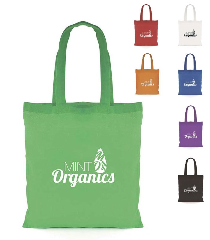 Handled Multicolor Tote Bags