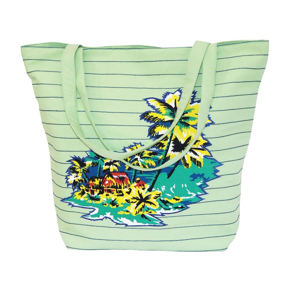 Sandex Corp Loop Handle Cotton carry beach bags, Capacity: 5 kg, Size/Dimension: Standard Size