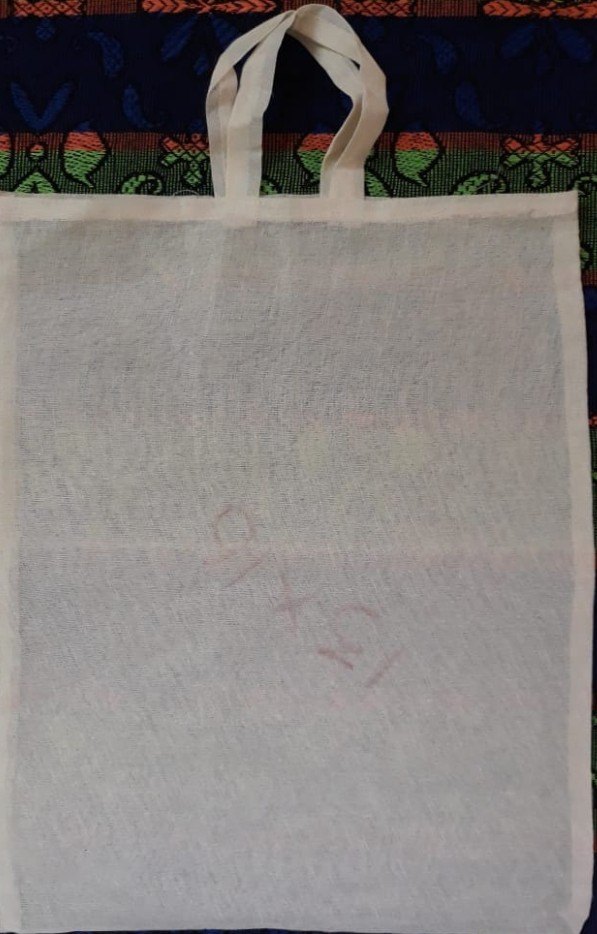 SKT U Type Cotton Bags, Capacity: 1-6 Kg, Size/Dimension: 13 X 16 Inches
