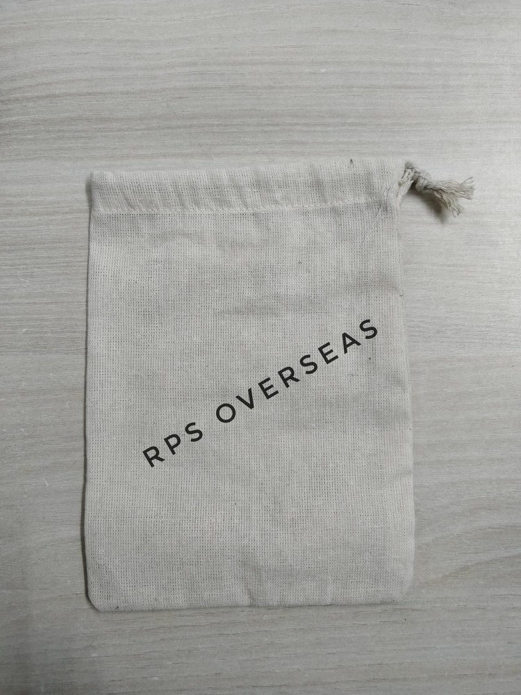Pouch Natural Cotton Drawstring Bags