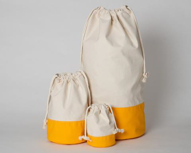 Cotton Drawstring Backpack
