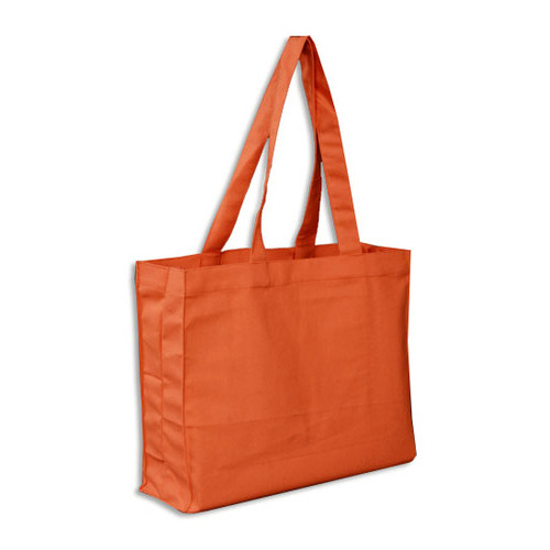Self Shoulder Bag Stylish Cotton Canvas Bags, Size/Dimension: 15 W X 12 H X 4