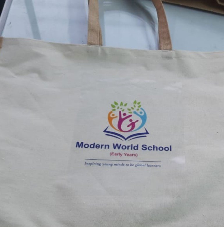 Natural Handled Jute bag
