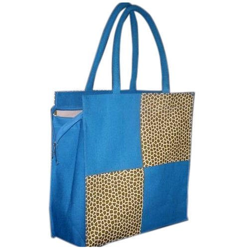 Self Juco Jute Cotton Bag, Capacity: 15, Size/Dimension: 16 X 14 X 6