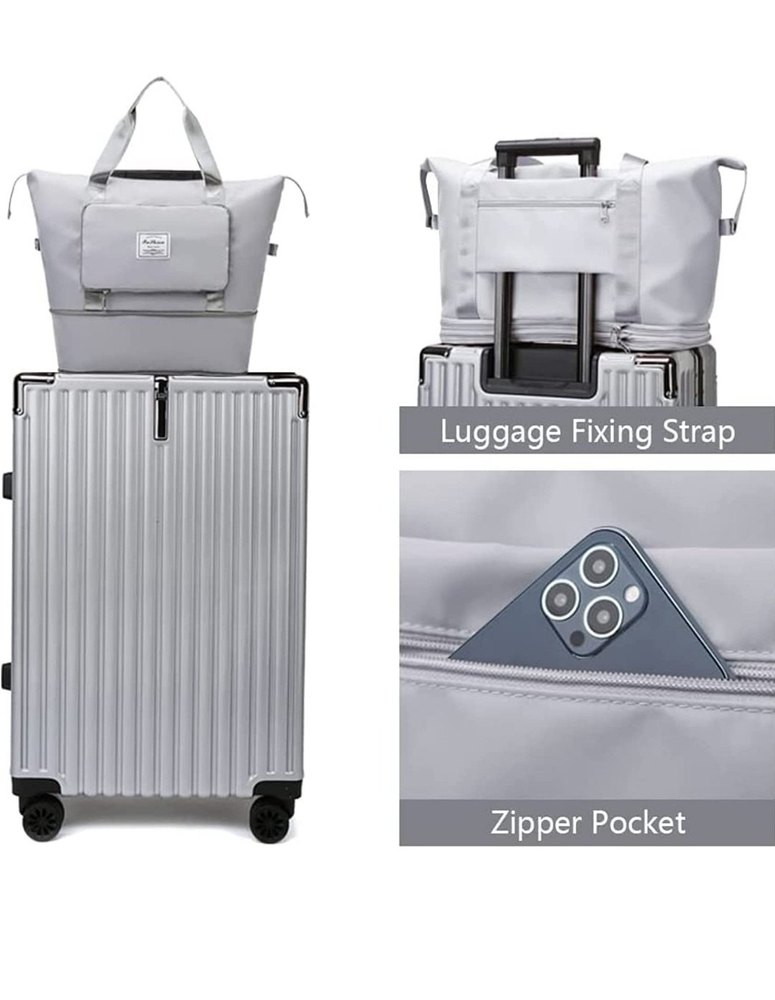 Non branded Mixed color Travel Foldable Bag