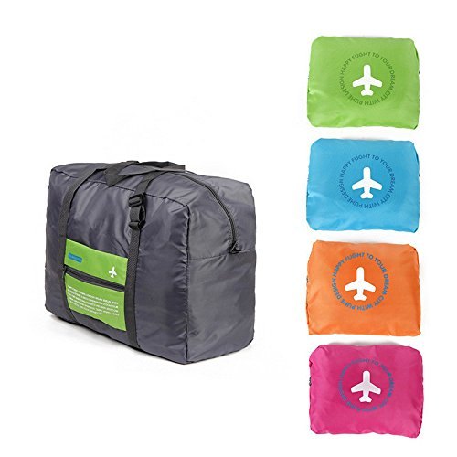 Buyerzone Black, Grey and Blue Flight Foldable Bag