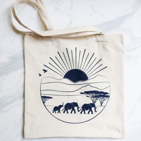 RSN Yellow Dyed Cotton Bag, Size: 15X15