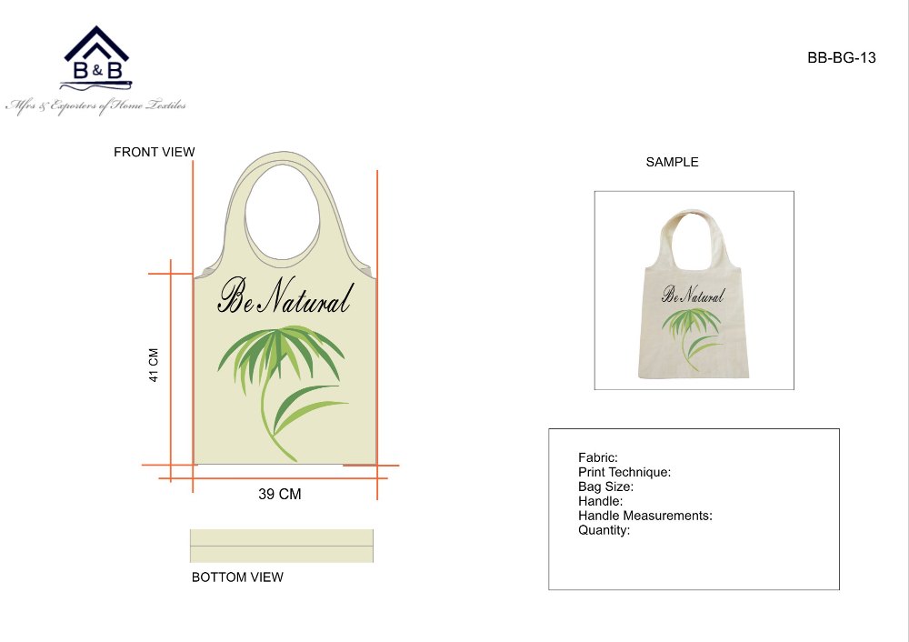 Organic Canvas Bags