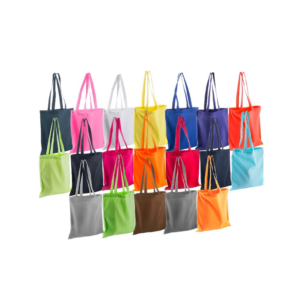 Jomco Handled Coloured Cotton Bags