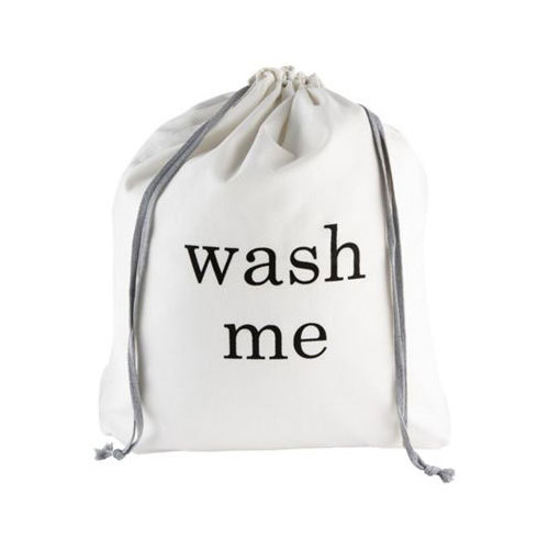 Cotton Washable Laundry Bags, Size/Dimension: 13*16 Inch Plain Bag