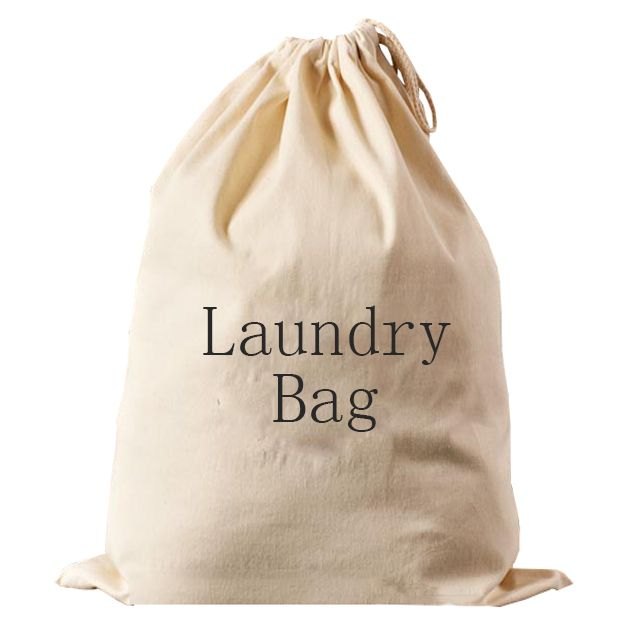 Salute White Laundry Storage Bags