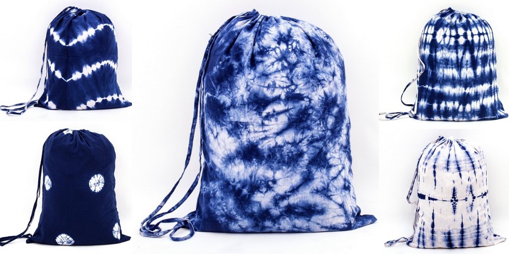 Handicraft- Palace Cotton Printed Laundry Bag