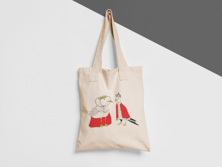 Handled Natural Cotton Fashion Bags