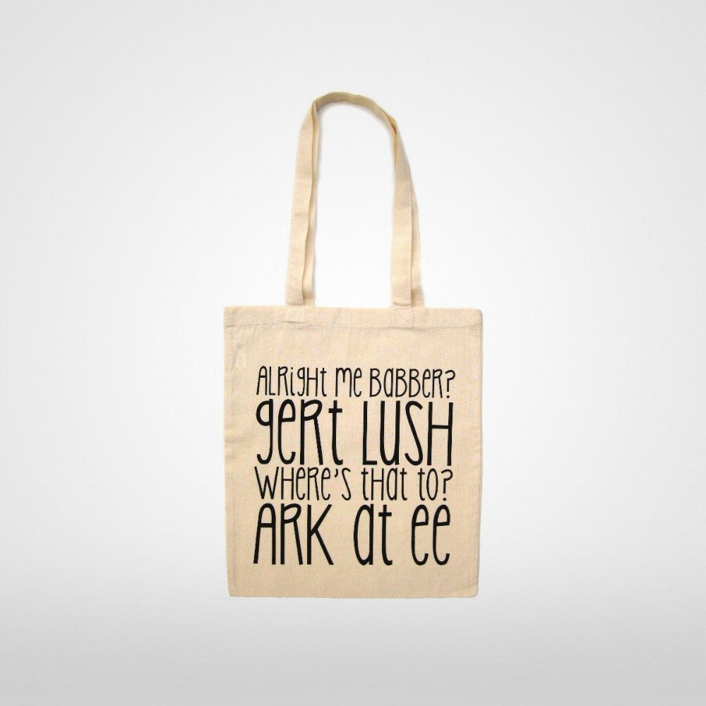 Loop Handle Fashionable White Cotton Bag, Capacity: 10 kg