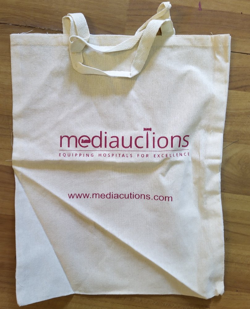 discovery gift Tape Eco friendly cotton bag, Capacity: 1000000, Size/Dimension: 12 * 14 Inches