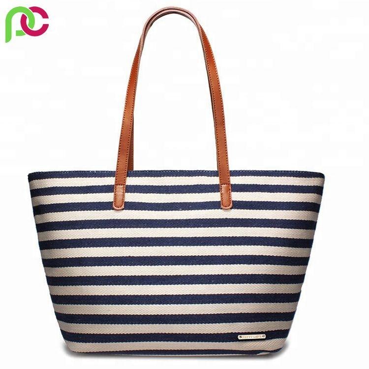 Available In Plain And Printed Beach Bag