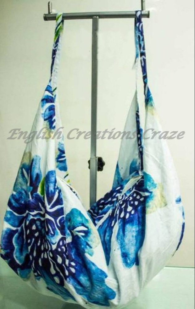 ECC Shoulder Bag Cotton Beach Bags, Capacity: Maximum, Size/Dimension: Standard
