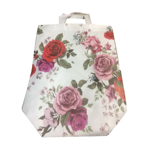 White Printed Complementary Bag