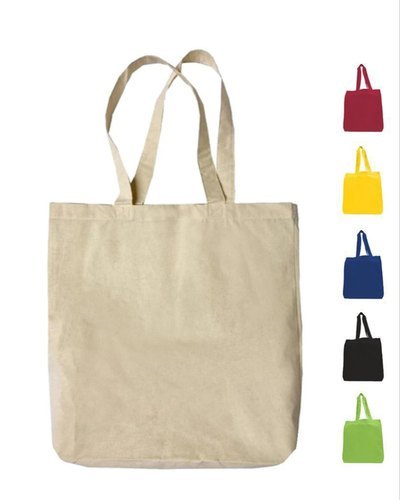 Plain Cotton Cloth Bags, For Grocery, Capacity: 5 Kg